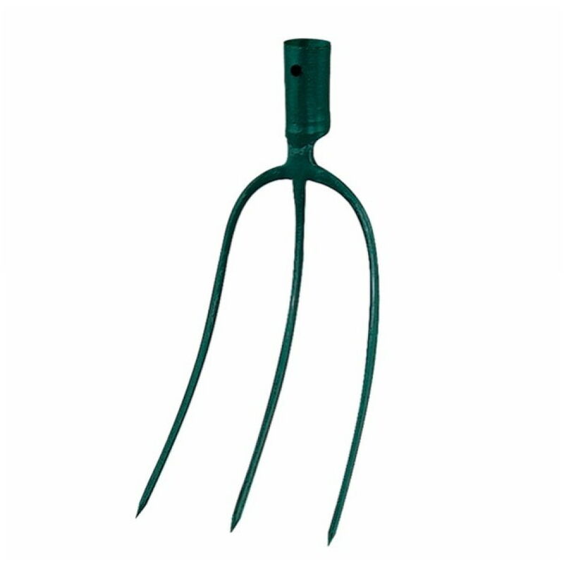 Leborgne Fourche à Foin Douille 3 Dents - 30 Cm - Manche Bois Certi Pefc 100 J587400