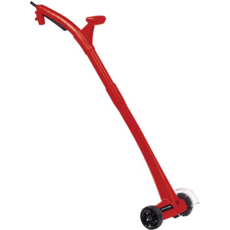 Einhell Nettoyeur de joints électrique GC-EG 1410 (Roulette de guidage, double interrupteur de sécurité) Avec 1 brosse en acier et 1 brosse en nylon
