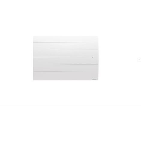 Sauter – Radiateur à inertie 1500W horizontal blanc – Connecté avec pilotage à distance – Chaleur douce et homogène – Programmation libre (1/6)