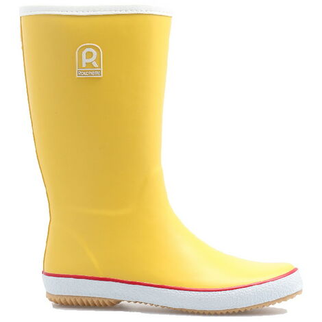 ROUCHETTE Bottes de loisirs CAP FEMME Jaune - Taille 40 (1/2)