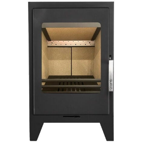 SUPRA Poêle à bois OSCAR 4,8KW acier/fonte - étanche - eco design
