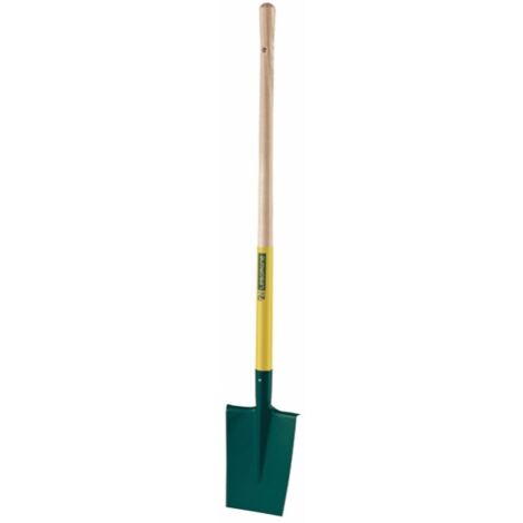 LEBORGNE Bêche dame à rebord - 24 cm - manche pomme en bois certifié PEFC 100% (1/2)