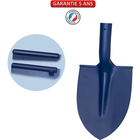 OUTILS PERRIN Pelle à terre avec rebords ronds soudés sans manche - 21 cm