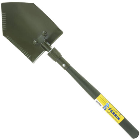 WW2 Allemand Pliant Pelle - Repro B?che Retenant Creusement Klappspaten