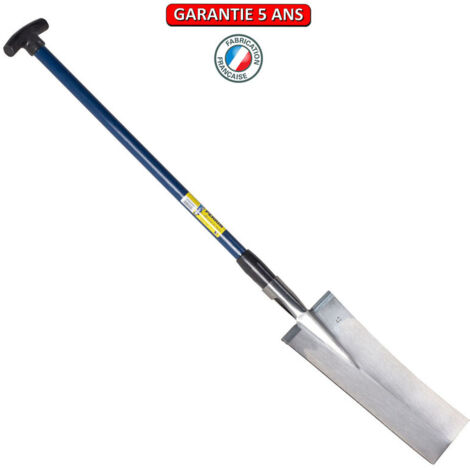 OUTILS PERRIN Louchet terrassier à bague 36 manche composite béquille