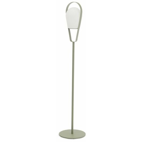 PROLOISIRS Lampe sur pied haut Bob - 24 x 24 x 148 cm - amande