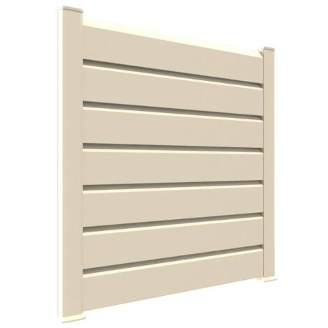 CLOSEA Kit cloture - Lame 16cm   - PVC Beige - LG: 9m x H: 1m44