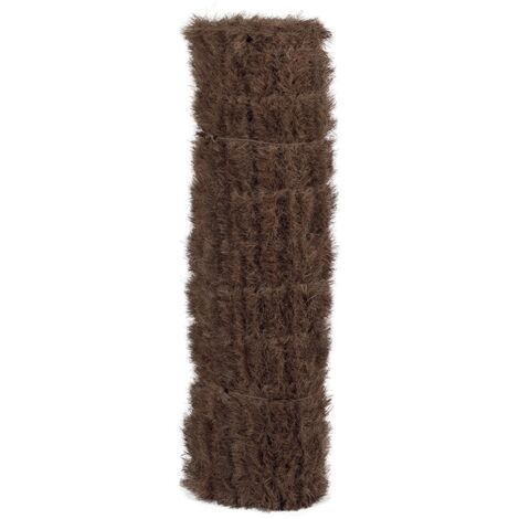 Catral – Haie naturelle en fibre coco 1,5m x 3m – Résistante aux UV – Haute occultation – Tissage dense pour protection optimale