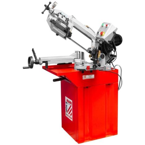 Holzmann – Scie à ruban pour métaux 750W – Vitesse réglable – Cadre robuste pour coupes précises – Manomètre pour tension de lame
