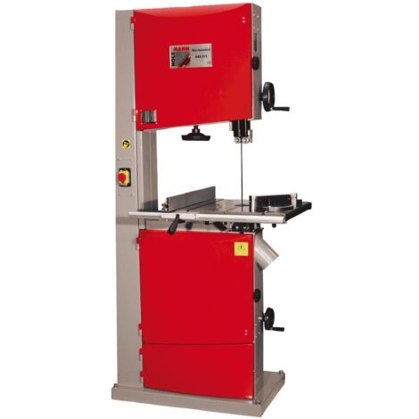 Holzmann – Scie à ruban 1500W – 2 vitesses 380/820 tr/min – Hauteur de coupe 186mm – Lame jusqu'à 25mm – Pour bois dur et teck (1/6)