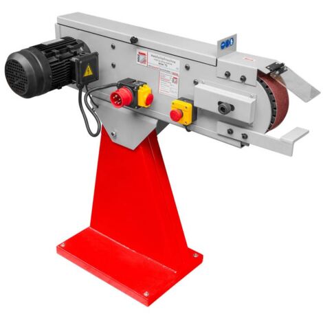 HOLZMANN Ponceuse à bande métal 2 000 x 75 mm - 3 000/4 500 W - 400 V - triphasé (1/3)