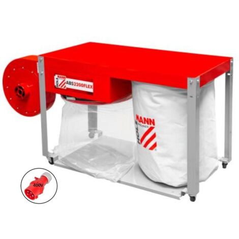 Aspirateur poussiere extracteur collecteur copeaux HOLZMANN abs2200flex 400V