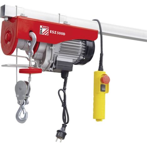 Holzmann – Treuil électrique 500 kg 230V – Conception robuste pour ateliers – Idéal pour soulever charges lourdes – Moteur puissant - ESZ500D (1/3)