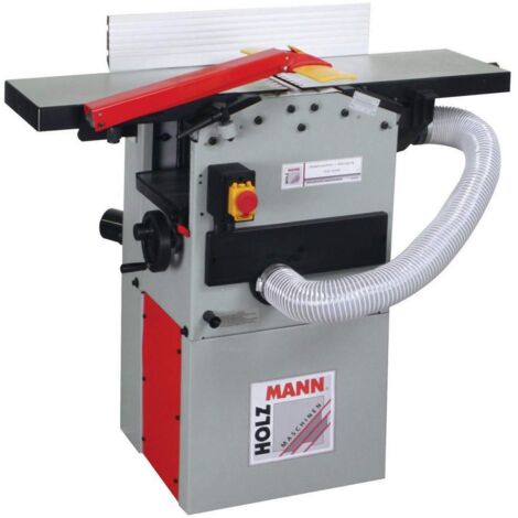 Holzmann – Dégauchisseuse-raboteuse 260mm – Moteur 1600W – Table en aluminium – Aspiration intégrée – Réglage de profondeur rapide