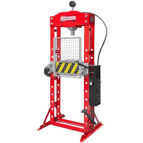 Holzmann – Presse hydraulique 30 tonnes – Force de compression 670 bar – Course 160 mm – Manomètre et retour automatique du piston - WP30PLUS (1/3)