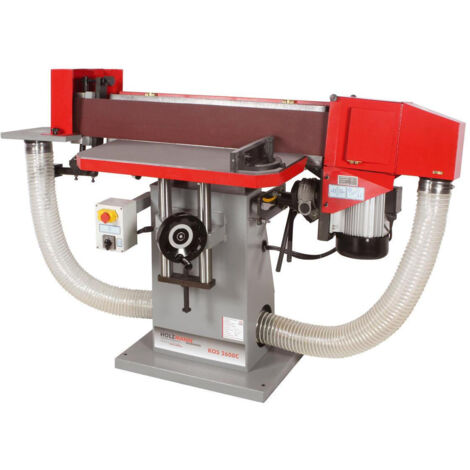 Ponceuse a bande a bois oscillante aspirante 2600x150mm Holzmann kos2600c400v