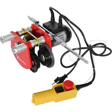 Holzmann – Chariot électrique pour palan ESZ – Puissance 200W – Tension 230V 50Hz – Charge maximale 16kg – Pour espaces confinés