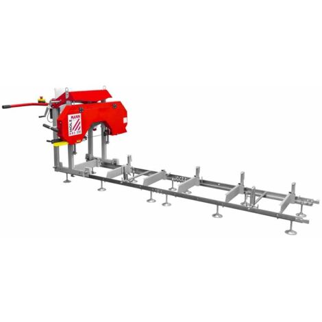 Holzmann – Scie à grumes 2200W – Longueur de coupe 2,5m – Diamètre tronc max. 350mm – Vitesse lame 840m/min – Pour bois dur et teck
