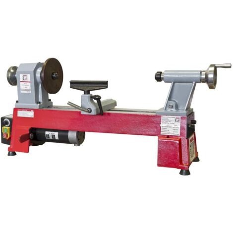 Holzmann – Tour à bois 400W – Tension 230V – Moteur avec variateur de vitesse – Idéal pour pièces de grandes dimensions (1/3)
