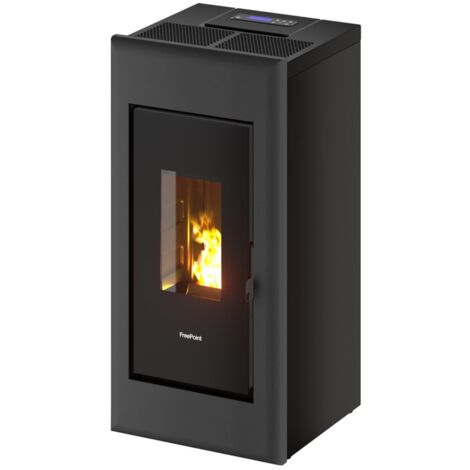 Poêle à granulés étanche 7 kW – Autonomie 25h – Sortie fumées Ø 80mm – Classe énergétique A+ – Compatible thermostat Wi-Fi – Freepoint