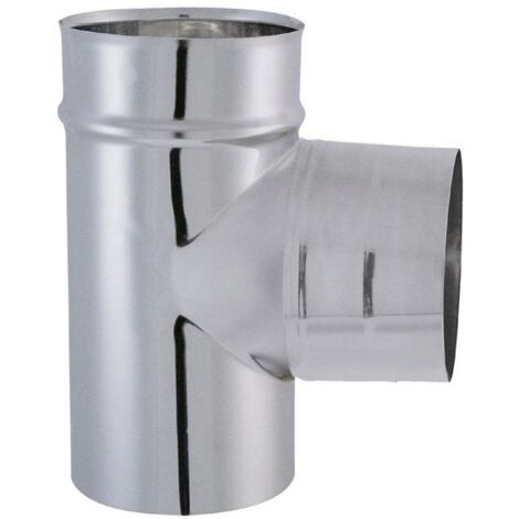 JONCOUX Tuyau TYRAL INOX  304 - Diam. 139 - Té 90° double emboitement