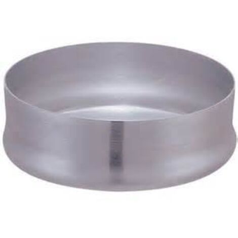 JONCOUX Tampon de diamètre 125mm - bride support orientable pour raccordement - polycombustible (1/2)
