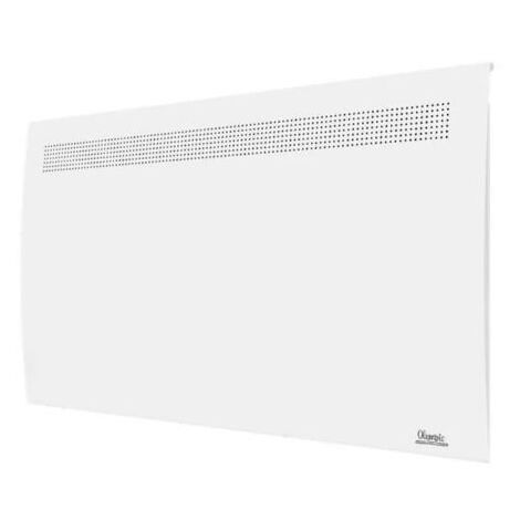 Radiateur à inertie sèche 1500W horizontal – Corps en pierre réfractaire – Programmation libre – Dimensions 82,3 x 47,7 x 12,5 cm – Olympic (1/2)