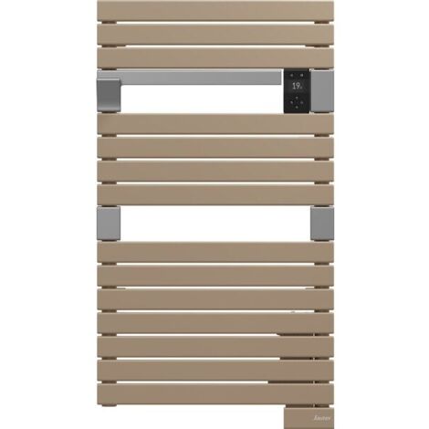 SAUTER Sèche-serviettes électrique soufflant - ASAMA CONNECTE II - 500W - h.99.5xl.55 cm - Cappuccino (1/3)