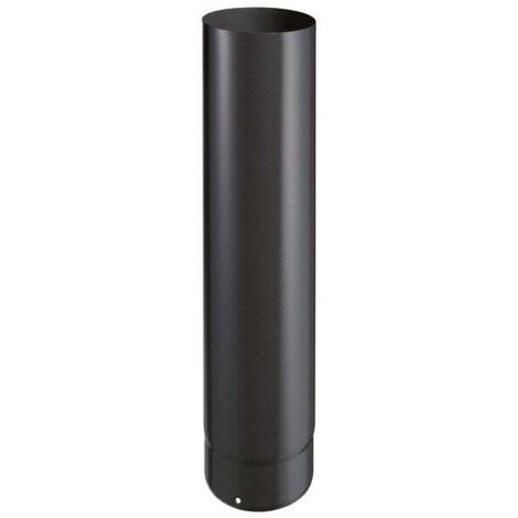 Joncoux – Conduit de fumée émaillé 180mm – Acier 0,7mm – Longueur 50cm pour raccordement poêle à bois – Norme CE 0063 (1/2)