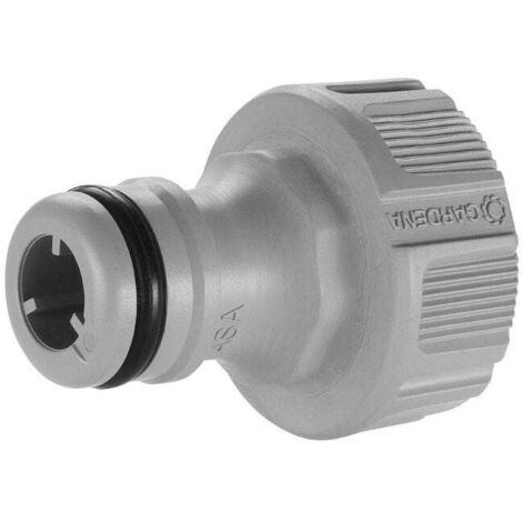 Gardena – Nez de robinet 21 mm G 1/2'' – Filetage femelle – Matière ABS – Anti-éclaboussures – Pour robinets 15/21 - ABS 15 X