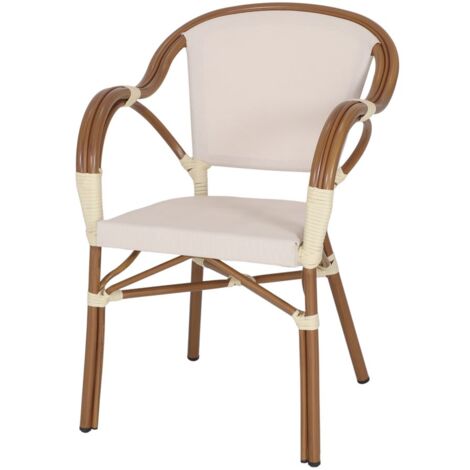 AUTRES Chaise d’extérieur avec un style bistrot - modèle 039 - beige (1/5)