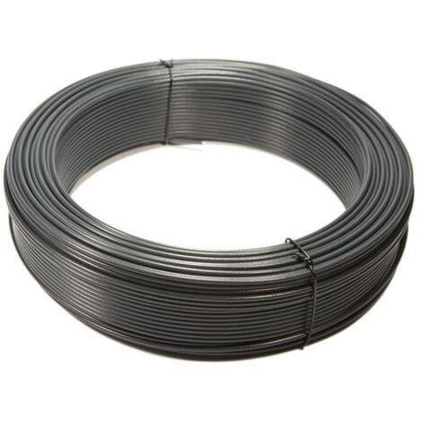 SANS MARQUE Fil de tension plastifié gris, 2.75 mm x 100 m