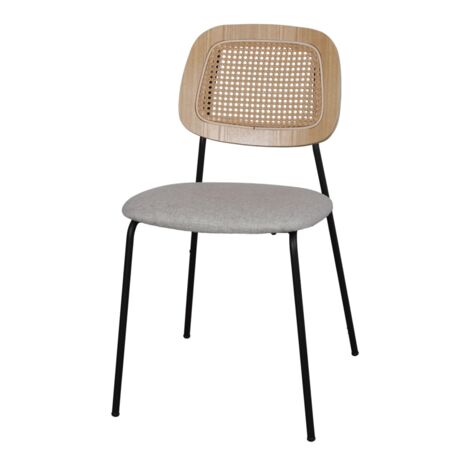 AUTRES Chaise tapissée avec un style Mid Century - modèle 009 - sable (1/4)