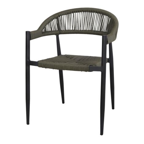 AUTRES Chaise d’extérieur avec un style méditerranéen - modèle 019 - vert olive (1/4)