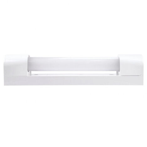 ARIC Réglette led pour salle de bain Bagno S19 l'interrupteur + prise, ARIC, L.35.1 cm 7.2 W blanc (1/8)