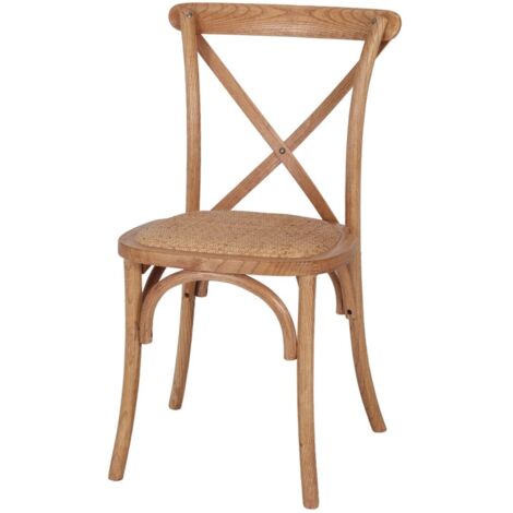 AUTRES Chaise en bois avec un style bistrot - modèle 018 - naturel (1/4)