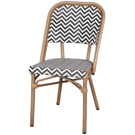 AUTRES Chaise d’extérieur avec un style bistrot - modèle 040 - noir (1/4)