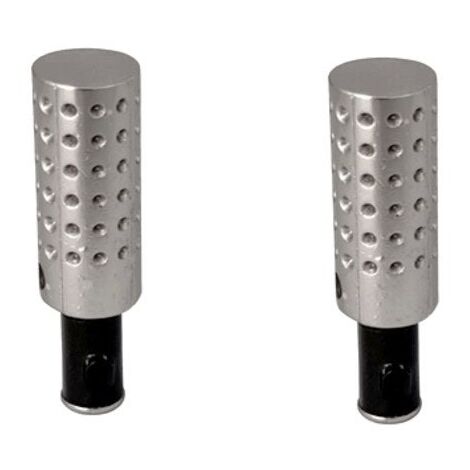 Embouts De Guidon ODI Pour BMX - Paire En Plastique, Couleur Blanc | Compatible Avec La Plupart Des BMX