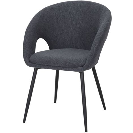 AUTRES Chaise tapissée avec un style contemporain - modèle 001 - bleu (1/4)
