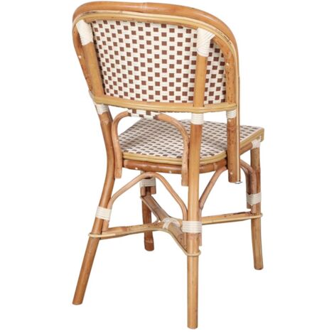 AUTRES Chaise en rotin avec un style bistrot - modèle 030 - beige