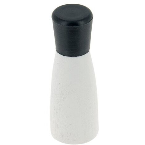 AUTRES Butée de porte aimanté LINEA BERTOMANI Bum286/5e bois peint blanc L.8.5 x H.3 x l. cm (1/4)