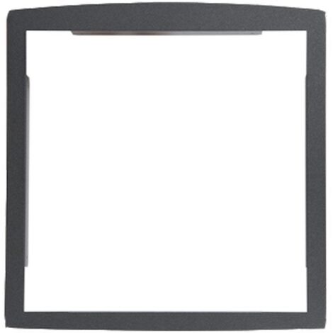 RENZ Cadre D'Encastrement H.33.65 X L.32.65 X P.3.5 Cm Renz, Gris Anthracite