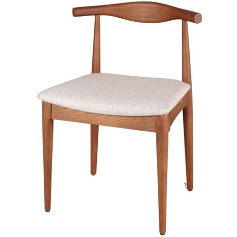 AUTRES Chaise en bois avec un style Mid Century - modèle 013 - sable (1/4)