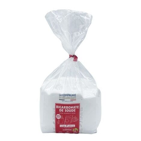AUTRES Bicarbonate de soude alimenentaire gros grain COMPAGNIE DU BICARBONATE écodétergent 3kg (1/2)