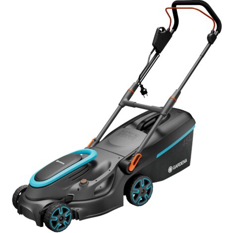 GARDENA Tondeuse PowerMax 37/1800 G2. Filaire.  500 m². 1800 W. Largeur de coupe 37 cm. Poignée ErgoTec Plus (14637-20)