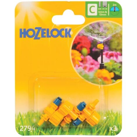 HOZELOCK Arroseur 180° micro jet réglable (x3) (1/2)