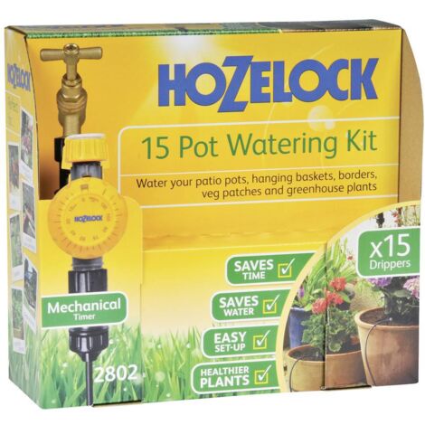 HOZELOCK Kit d’arrosage automatique Micro Irrigation 15 pots (1/3)