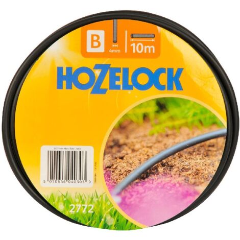 Hozelock – Tuyau micro 4mm pour arrosage goutte à goutte – Longueur 10 m – PVC résistant aux UV – Ultra flexible pour systèmes Easy Drip