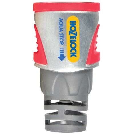HOZELOCK Raccord AquaStop Pro pour tuyau de ø 15 mm et ø 19 mm
