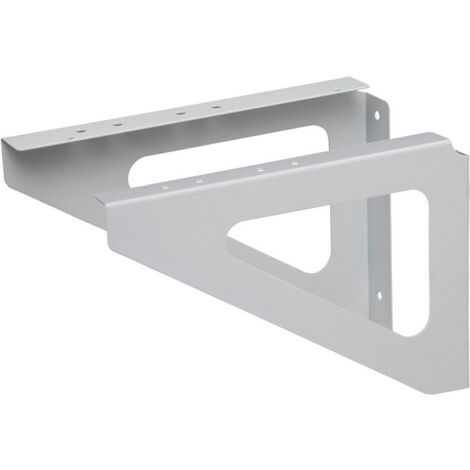 RENZ Lot De 2 Équerres H.17.5 X L.25 X P.3 Cm Renz, Blanc (1/4)